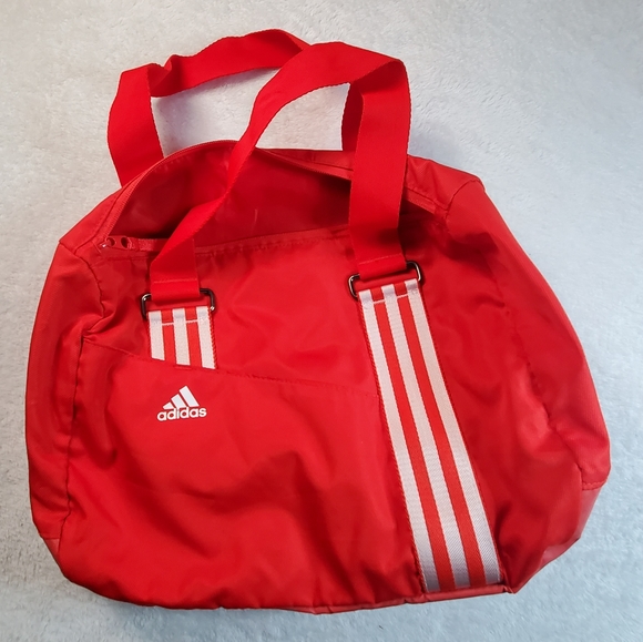 adidas Other - Adidas small red duffle gym bag